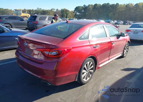 2015 Hyundai Sonata Sport from USA, damaged, VIN 5NPE34AF7FH218780